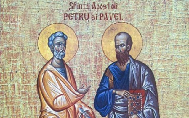 Prăznuim Sfinţii Apostoli Petru şi Pavel